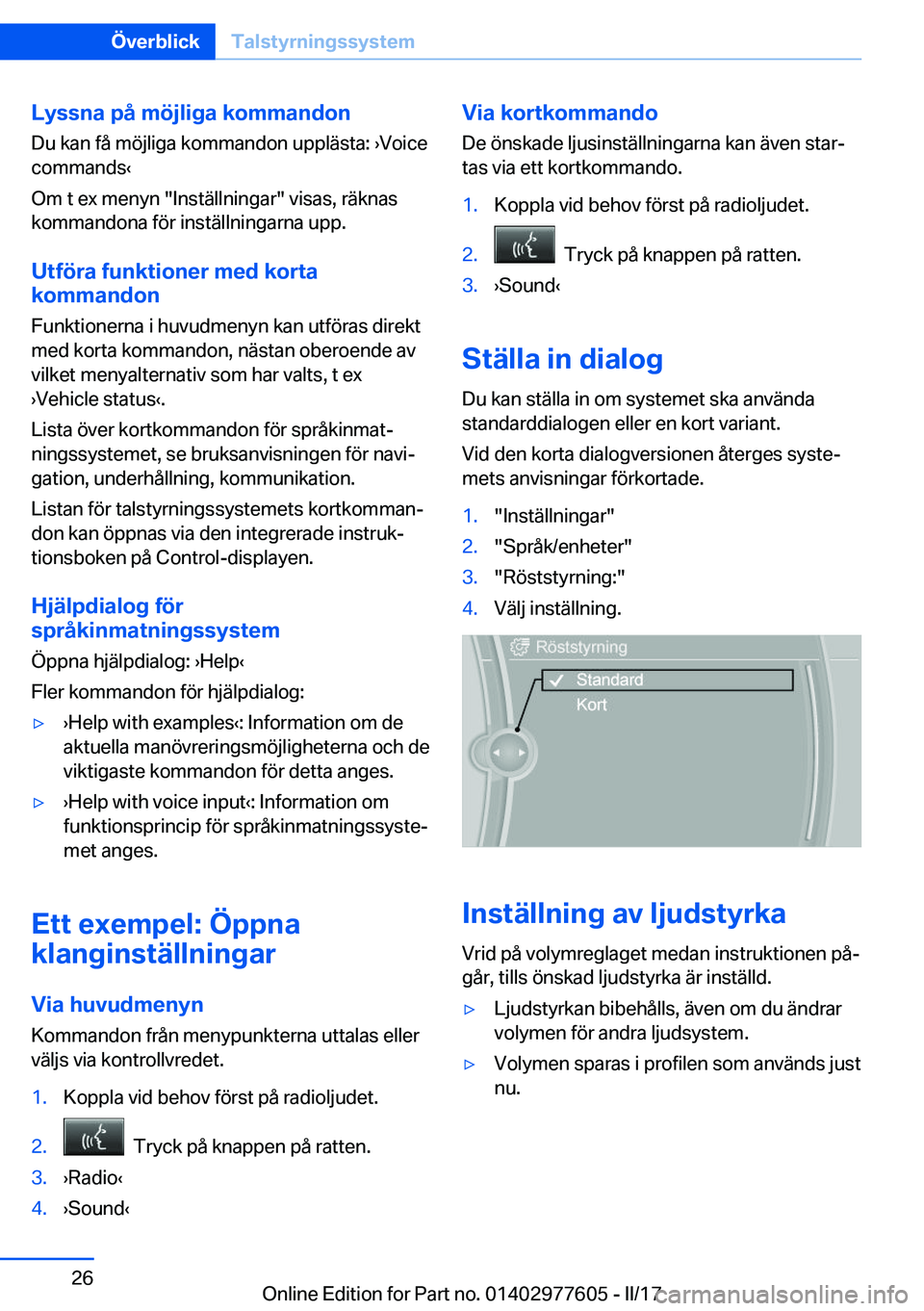 BMW X6 2017  InstruktionsbÖcker (in Swedish) �L�y�s�s�n�a��p�å��m�