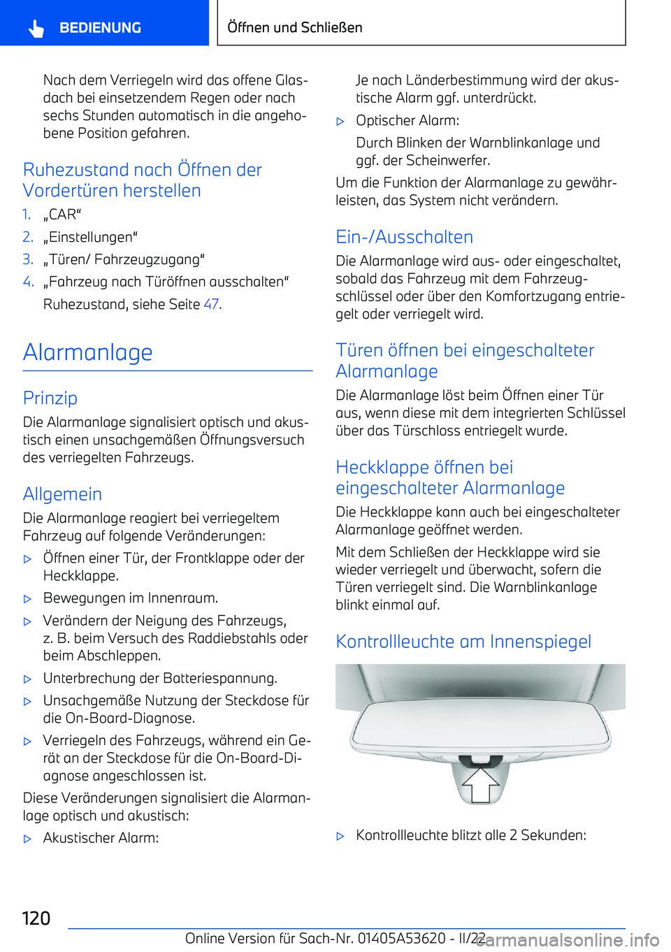 BMW X6 M 2022 Betriebsanleitungen (in German) Nach dem Verriegeln wird das offene Glas BMW X6 M 2022 Betriebsanleitungen (in German) Nach dem Verriegeln wird das offene Glas