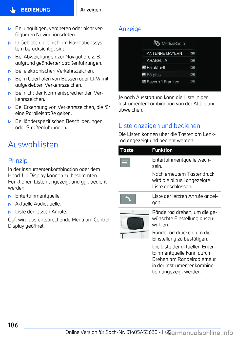 BMW X6 M 2022  Betriebsanleitungen (in German) 