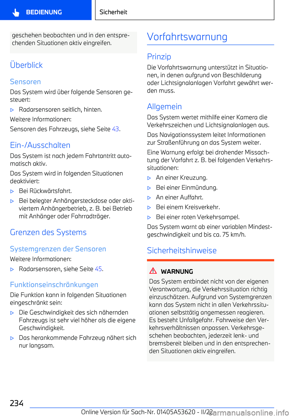 BMW X6 M 2022 Betriebsanleitungen (in German) geschehen beobachten und in den entspre BMW X6 M 2022 Betriebsanleitungen (in German) geschehen beobachten und in den entspre
