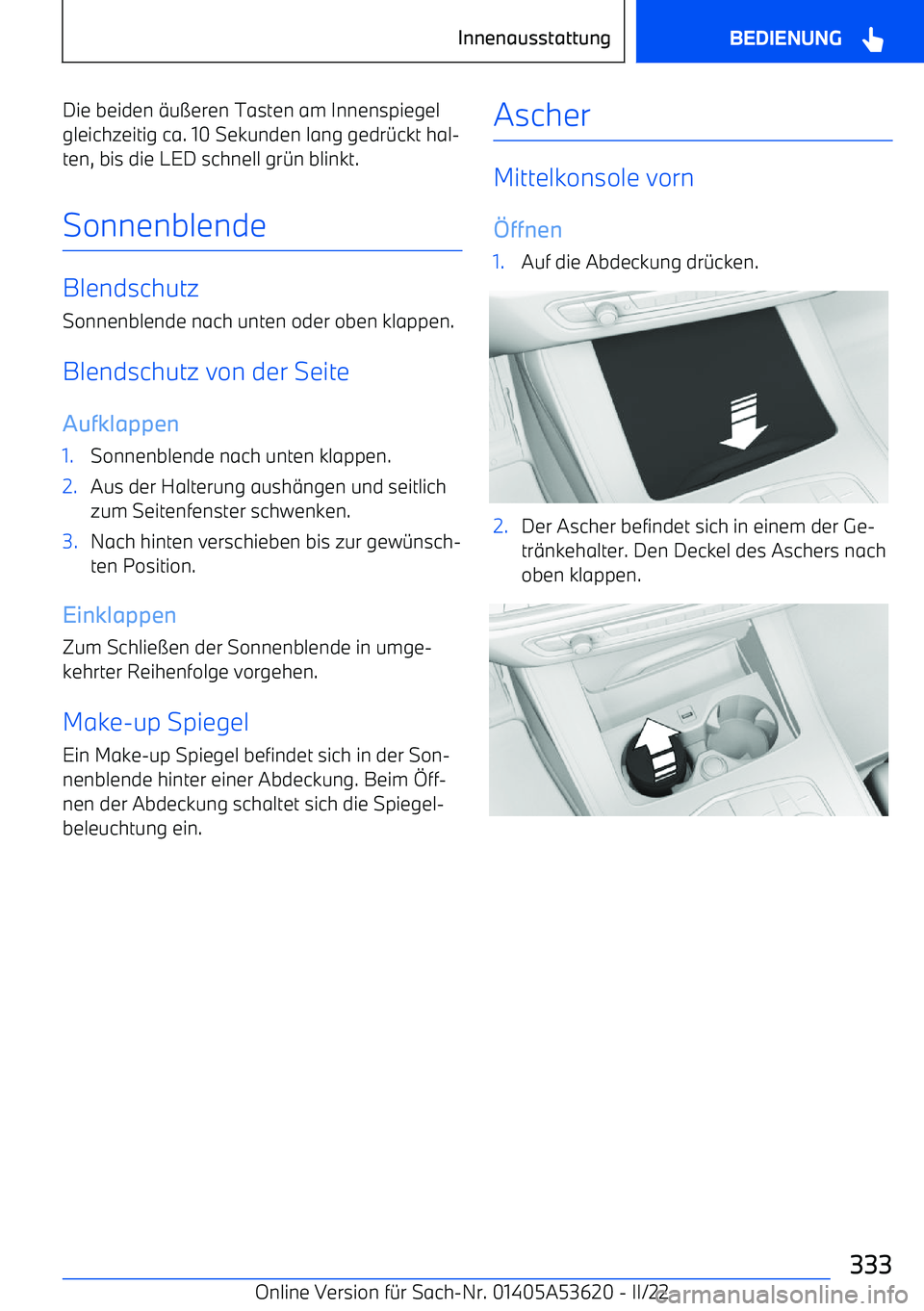 BMW X6 M 2022 Betriebsanleitungen (in German) Die beiden BMW X6 M 2022 Betriebsanleitungen (in German) Die beiden