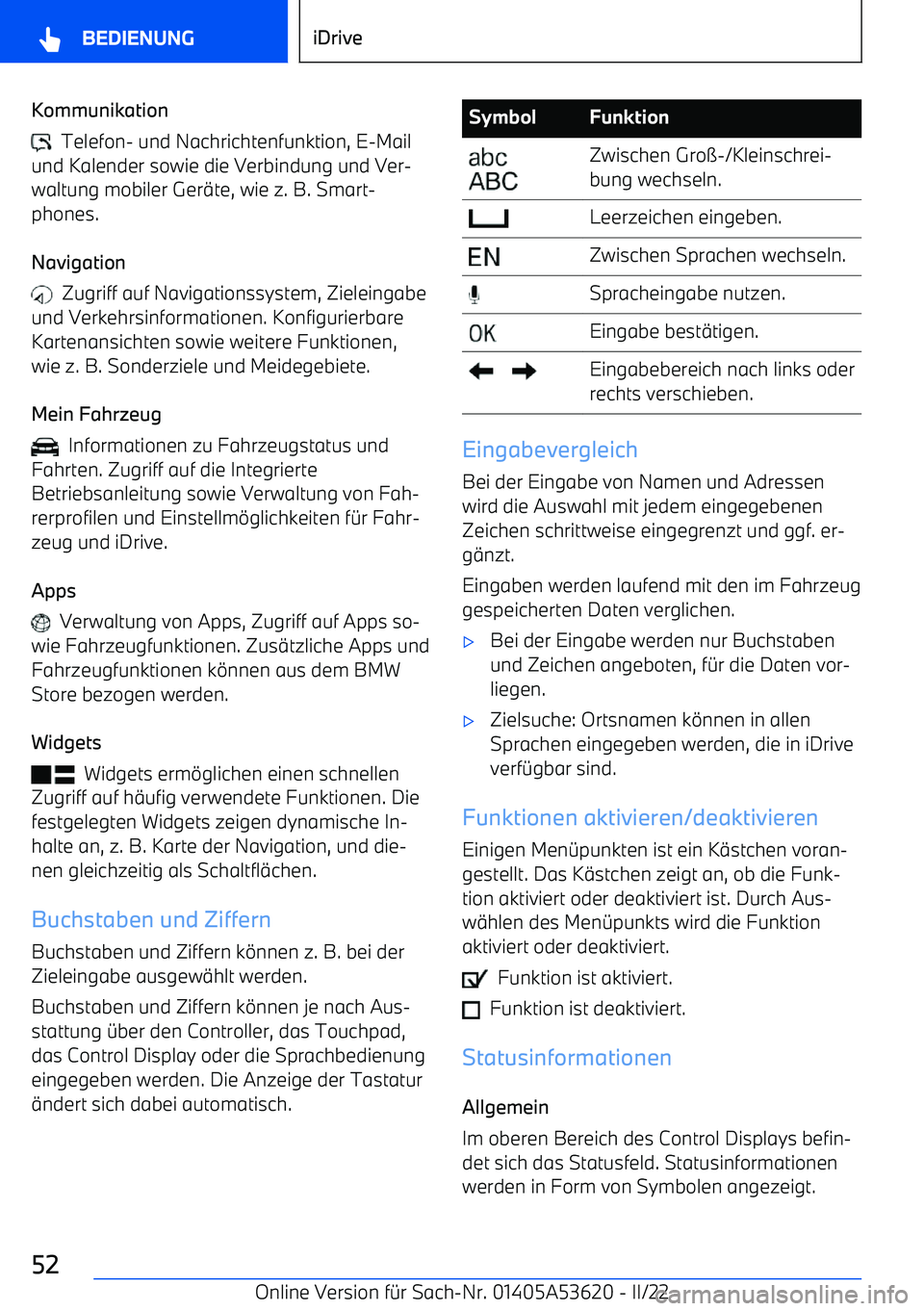 BMW X6 M 2022  Betriebsanleitungen (in German) Kommunikation
  Telefon