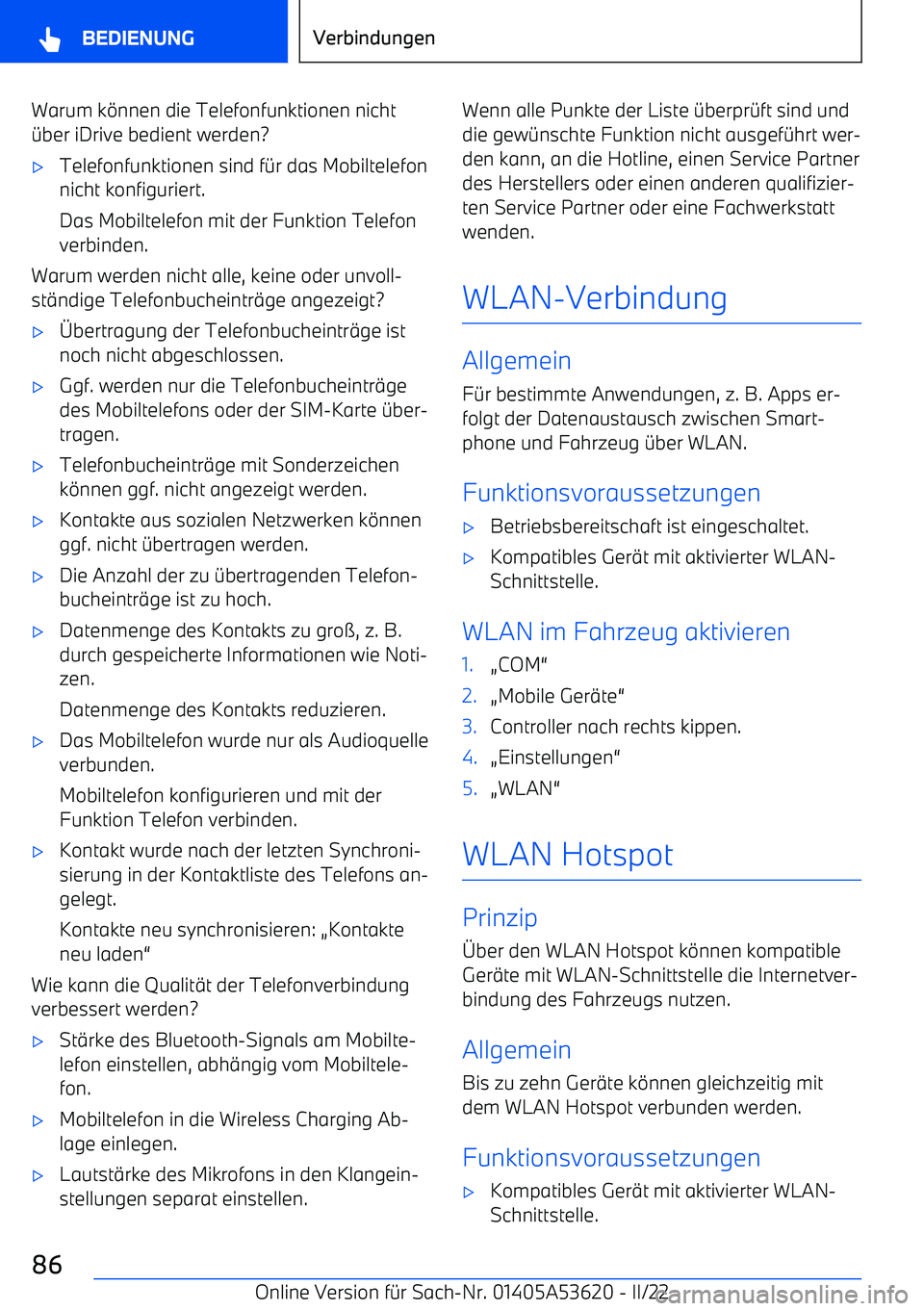 BMW X6 M 2022 Betriebsanleitungen (in German) Warum k BMW X6 M 2022 Betriebsanleitungen (in German) Warum k