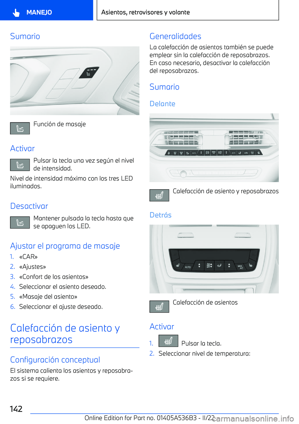 BMW X6 M 2022 Manuales de Empleo (in Spanish) Sumario
Funci BMW X6 M 2022 Manuales de Empleo (in Spanish) Sumario
Funci