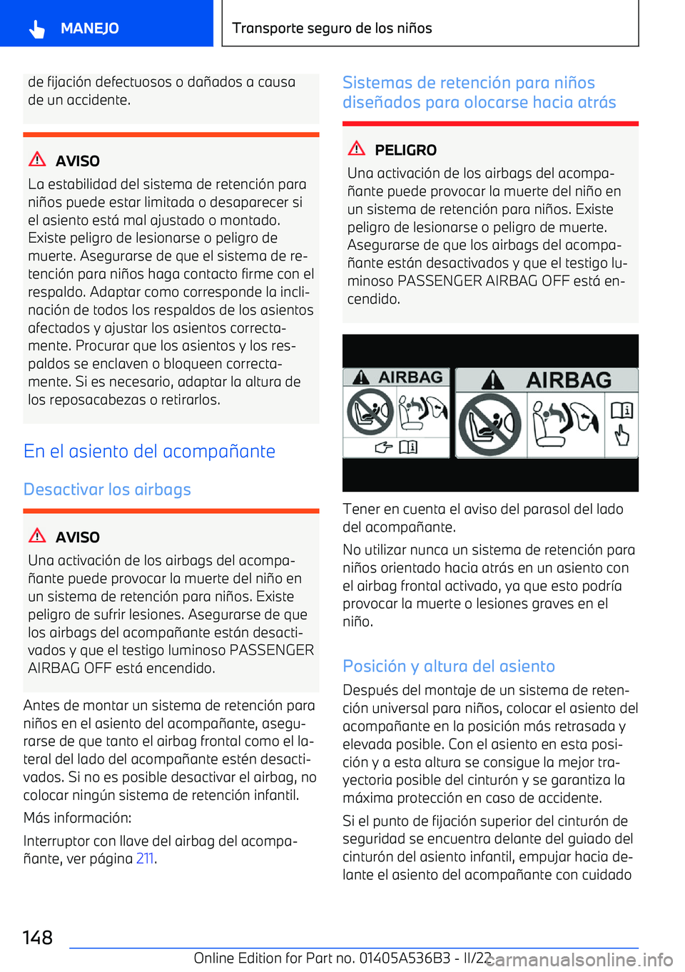 BMW X6 M 2022 Manuales de Empleo (in Spanish) de fijaci BMW X6 M 2022 Manuales de Empleo (in Spanish) de fijaci