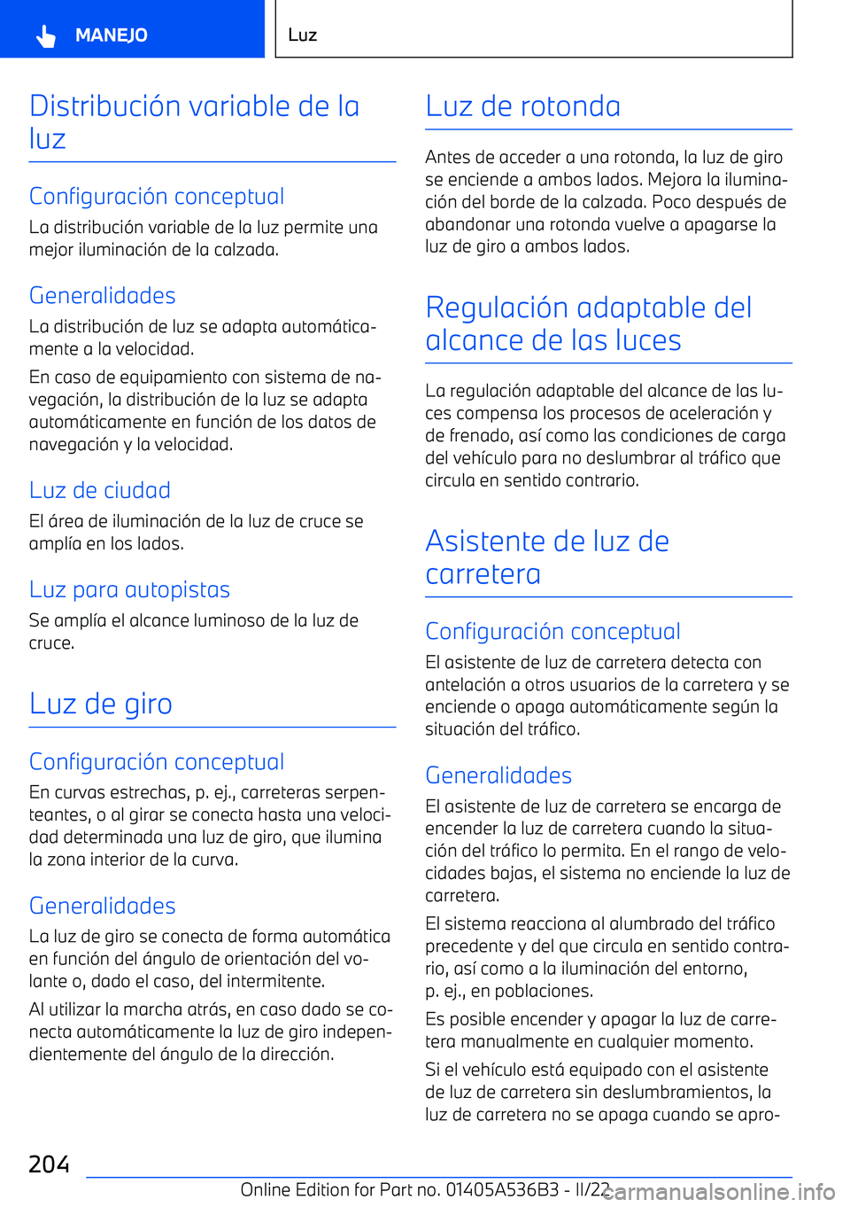 BMW X6 M 2022 Manuales de Empleo (in Spanish) Distribuci BMW X6 M 2022 Manuales de Empleo (in Spanish) Distribuci
