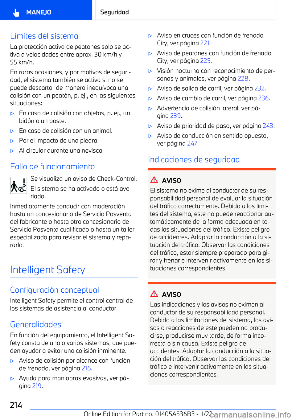 BMW X6 M 2022  Manuales de Empleo (in Spanish) L