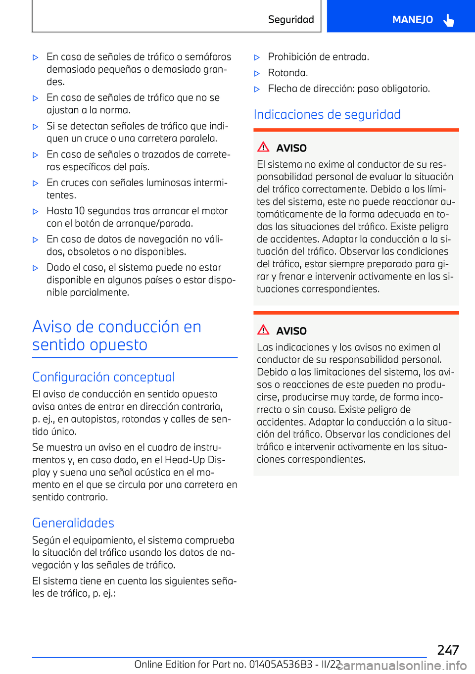 BMW X6 M 2022 Manuales de Empleo (in Spanish) BMW X6 M 2022 Manuales de Empleo (in Spanish)