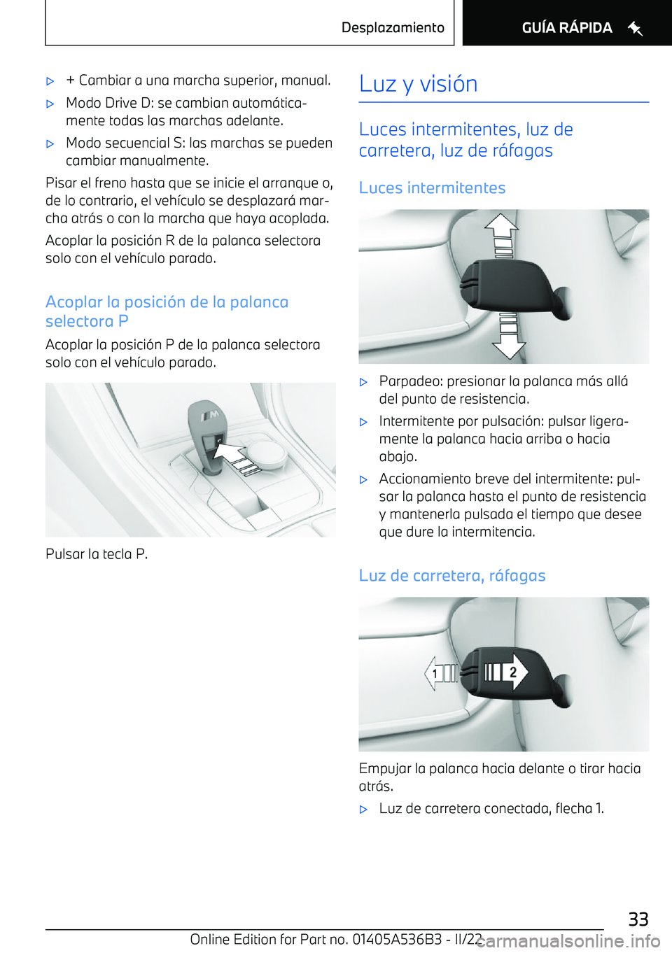 BMW X6 M 2022 Manuales de Empleo (in Spanish) BMW X6 M 2022 Manuales de Empleo (in Spanish)