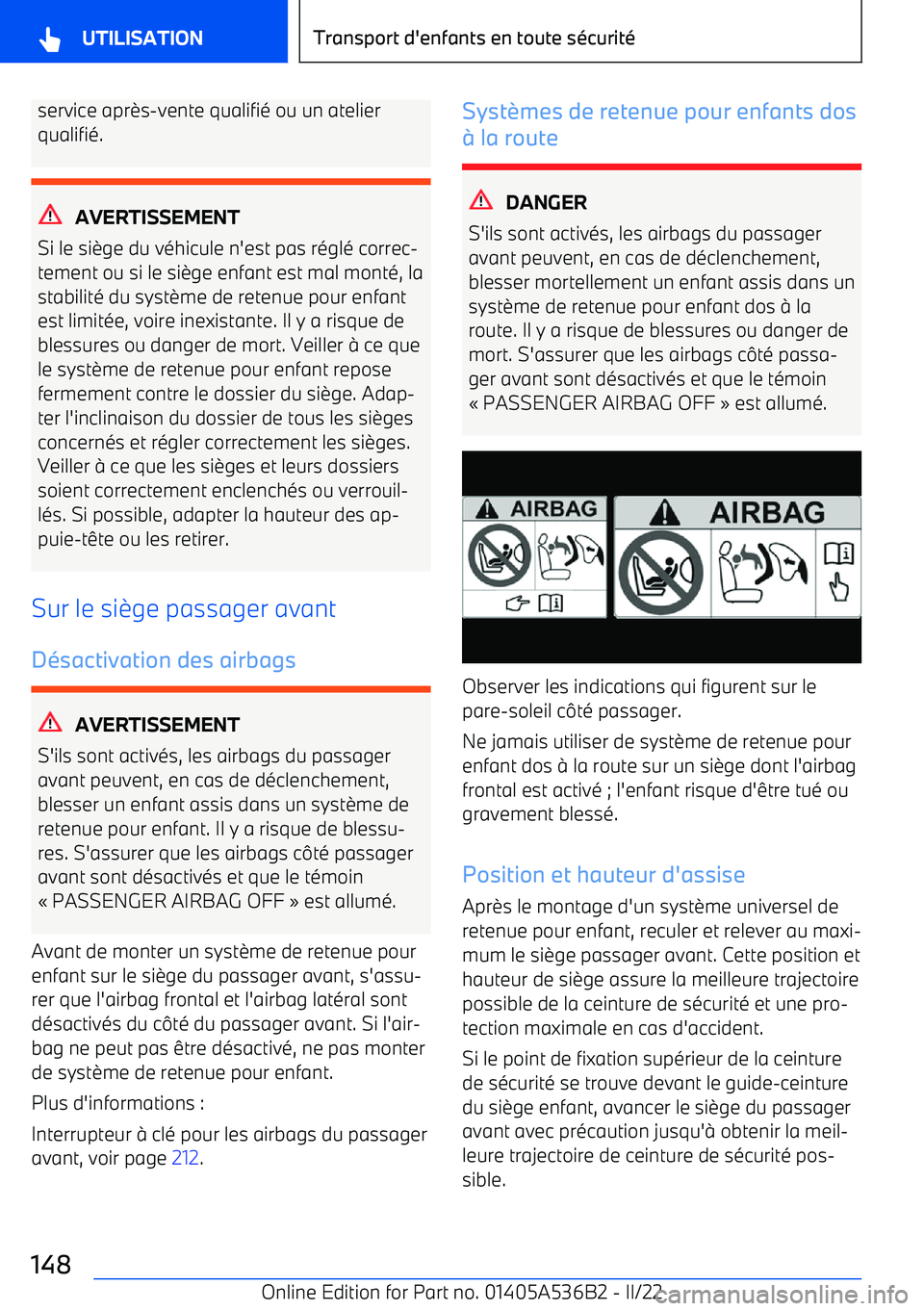 BMW X6 M 2022 Notices Demploi (in French) service apr BMW X6 M 2022 Notices Demploi (in French) service apr