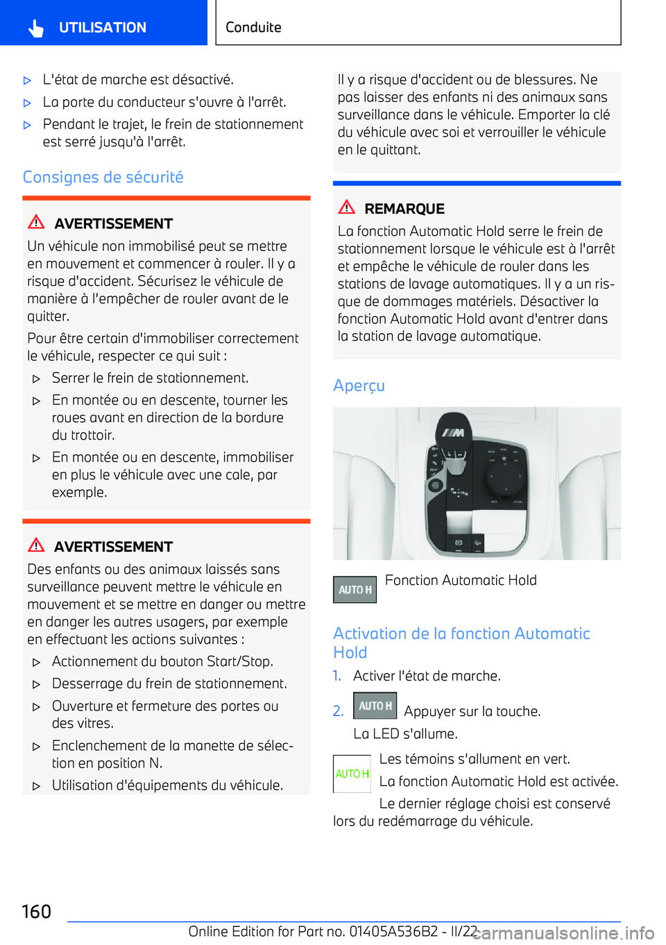 BMW X6 M 2022  Notices Demploi (in French) 