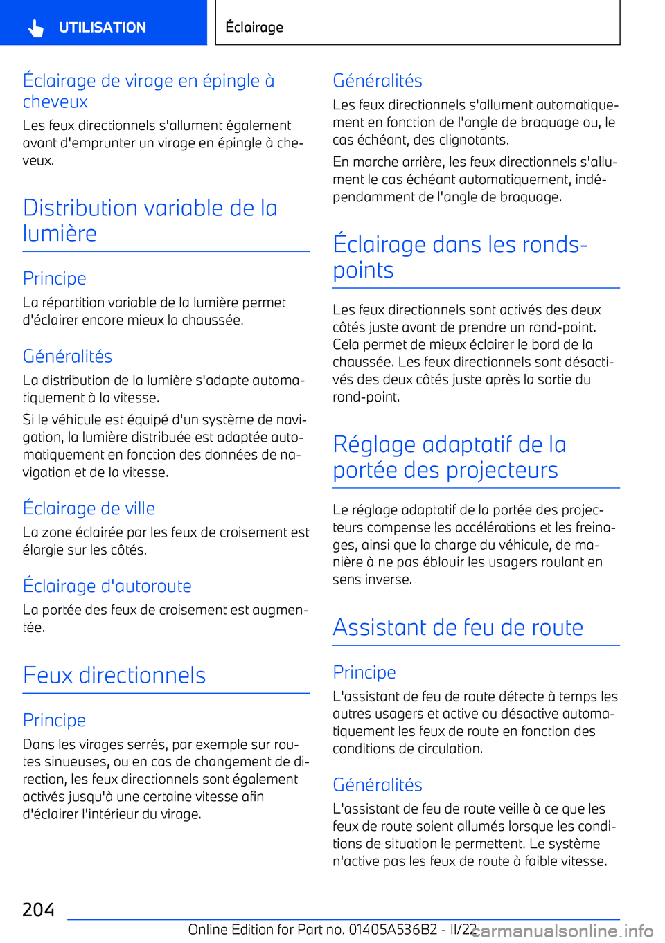 BMW X6 M 2022 Notices Demploi (in French) BMW X6 M 2022 Notices Demploi (in French)