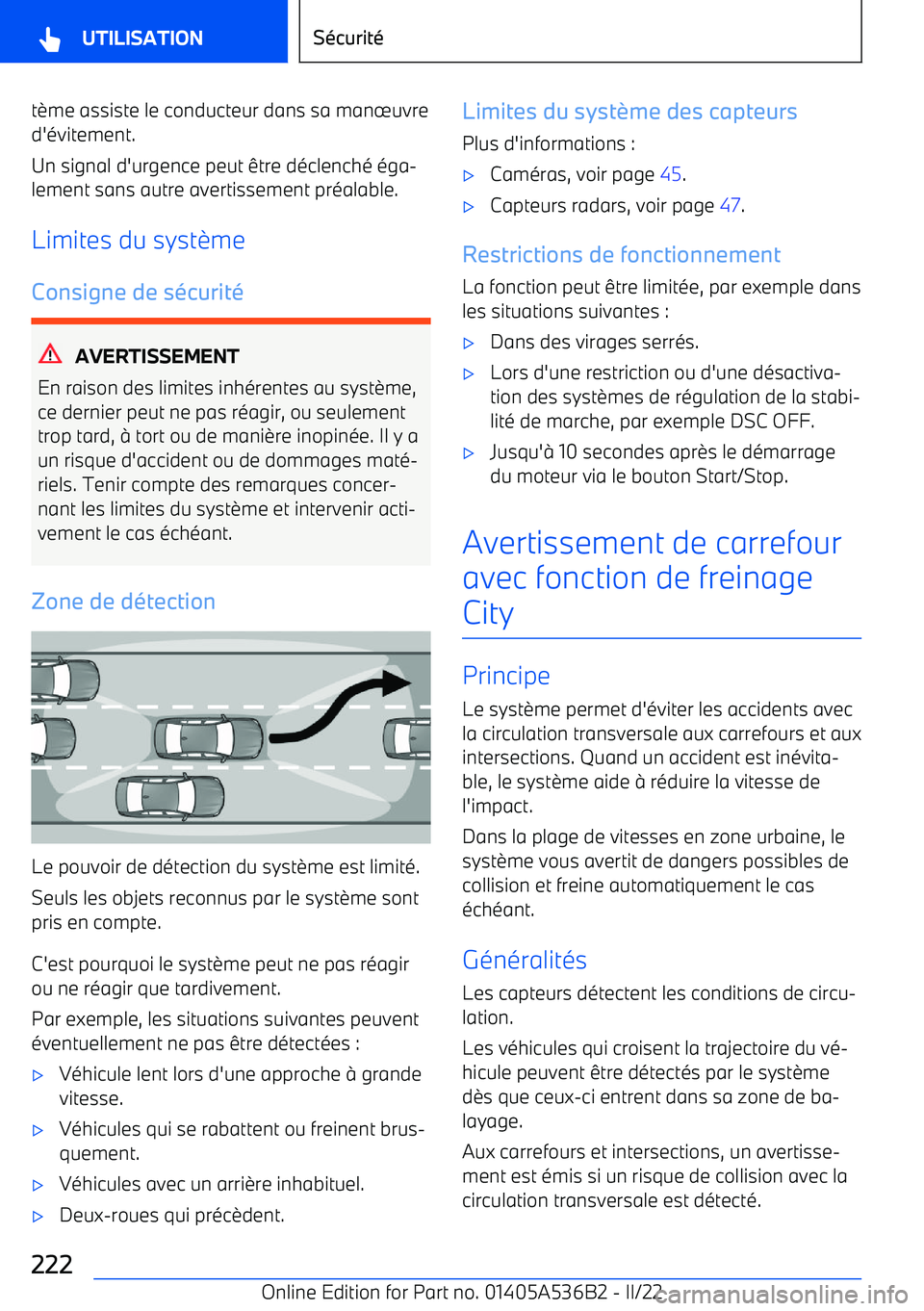 BMW X6 M 2022 Notices Demploi (in French) t BMW X6 M 2022 Notices Demploi (in French) t