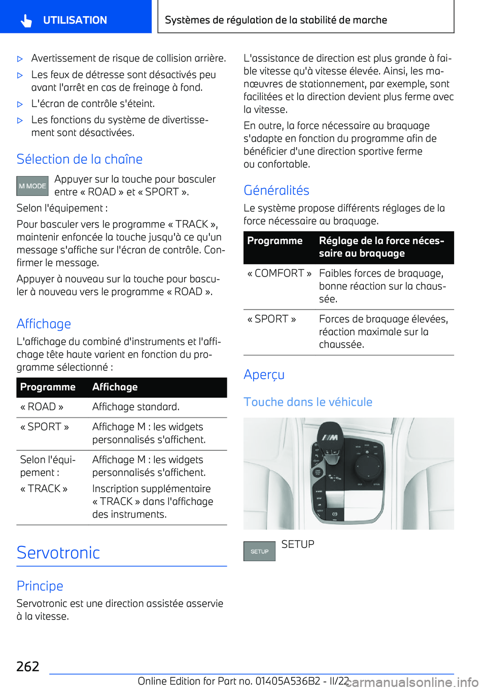 BMW X6 M 2022  Notices Demploi (in French) 