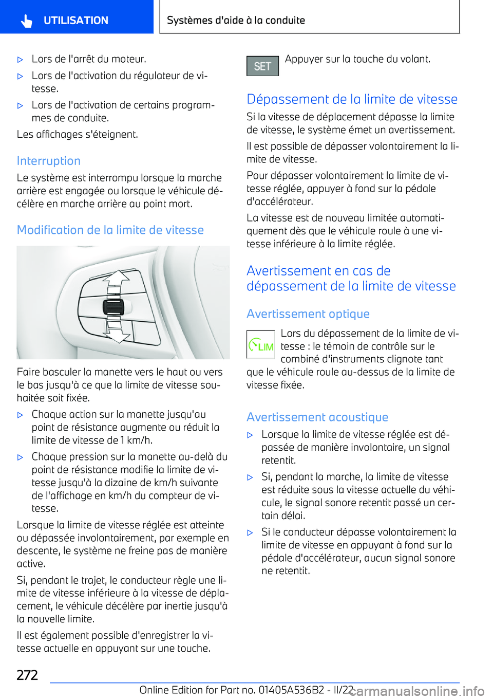 BMW X6 M 2022  Notices Demploi (in French) 