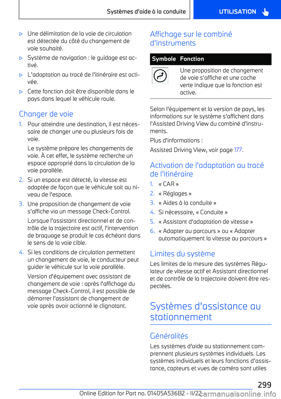BMW X6 M 2022  Notices Demploi (in French) 