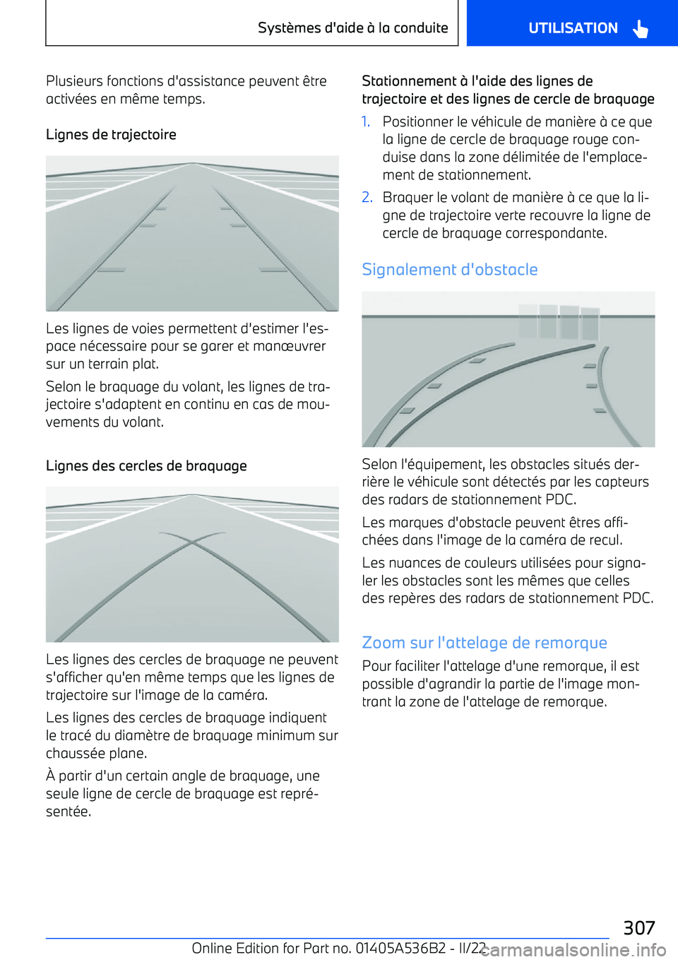 BMW X6 M 2022  Notices Demploi (in French) Plusieurs fonctions d