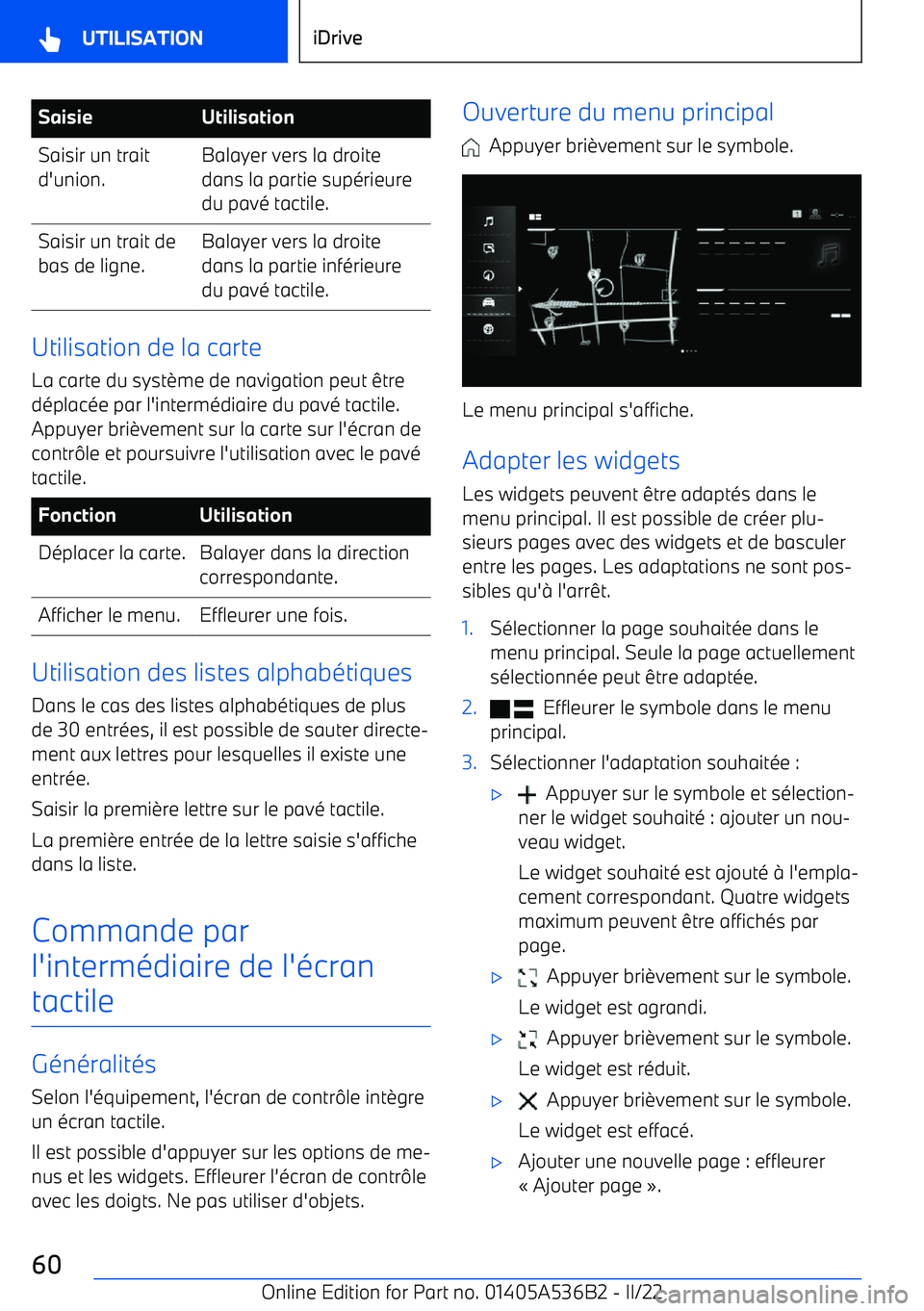 BMW X6 M 2022 Notices Demploi (in French) SaisieUtilisationSaisir un trait
d BMW X6 M 2022 Notices Demploi (in French) SaisieUtilisationSaisir un trait
d
