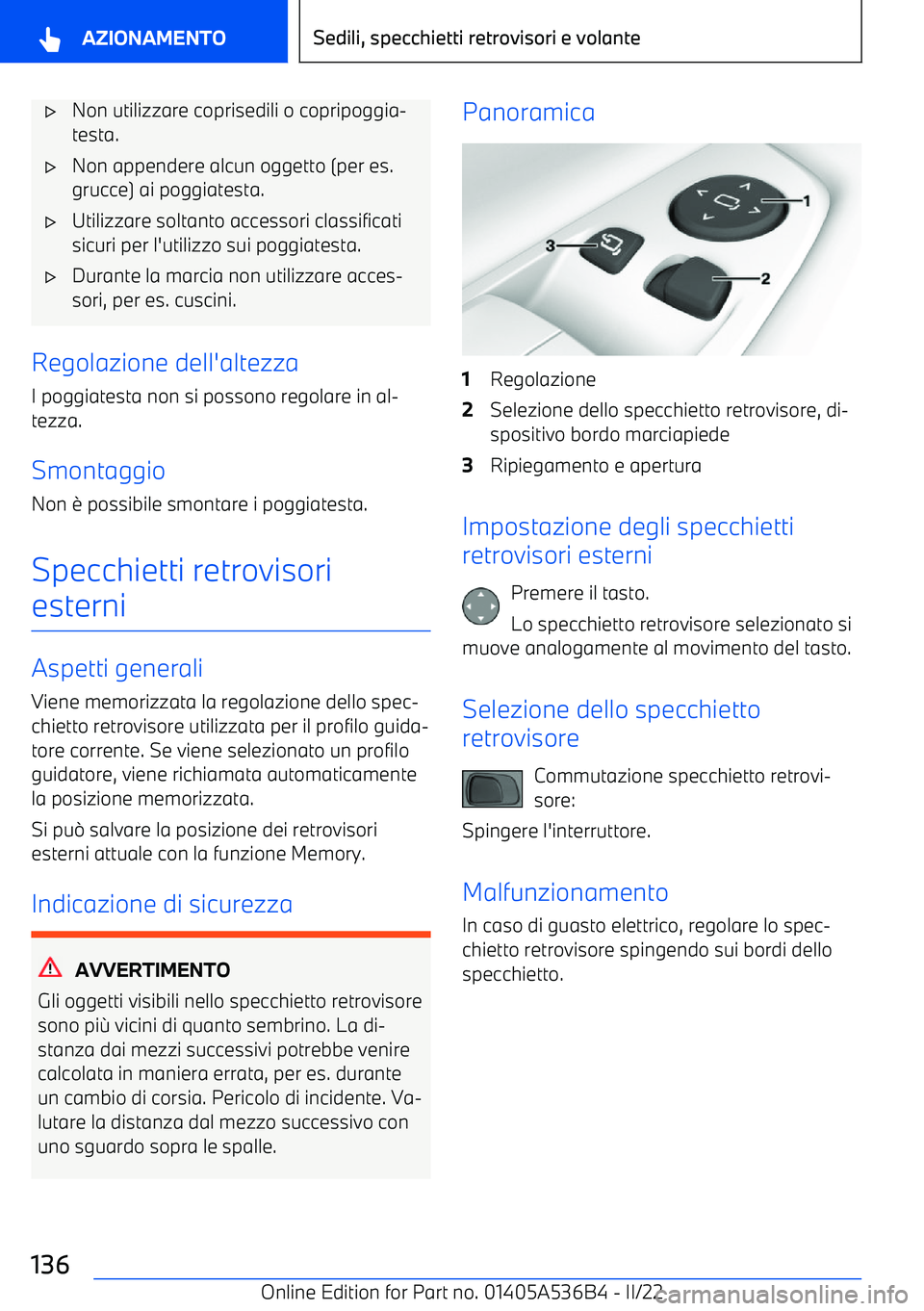 BMW X6 M 2022  Libretti Di Uso E manutenzione (in Italian) 