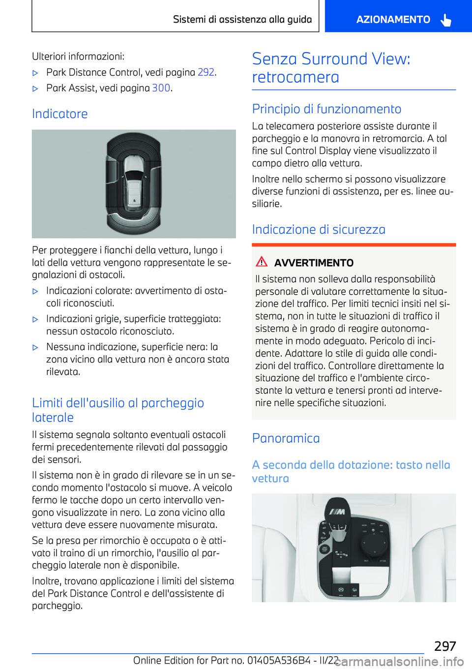 BMW X6 M 2022  Libretti Di Uso E manutenzione (in Italian) Ulteriori informazioni: