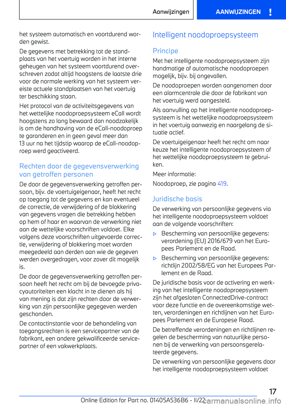 BMW X6 M 2022 Instructieboekjes (in Dutch) het systeem automatisch en voortdurend wor BMW X6 M 2022 Instructieboekjes (in Dutch) het systeem automatisch en voortdurend wor