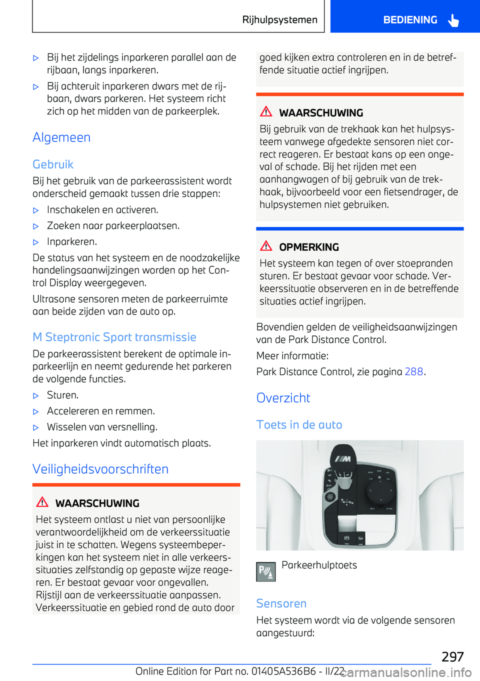BMW X6 M 2022 Instructieboekjes (in Dutch) BMW X6 M 2022 Instructieboekjes (in Dutch)