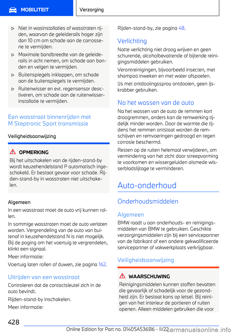 BMW X6 M 2022 Instructieboekjes (in Dutch) BMW X6 M 2022 Instructieboekjes (in Dutch)