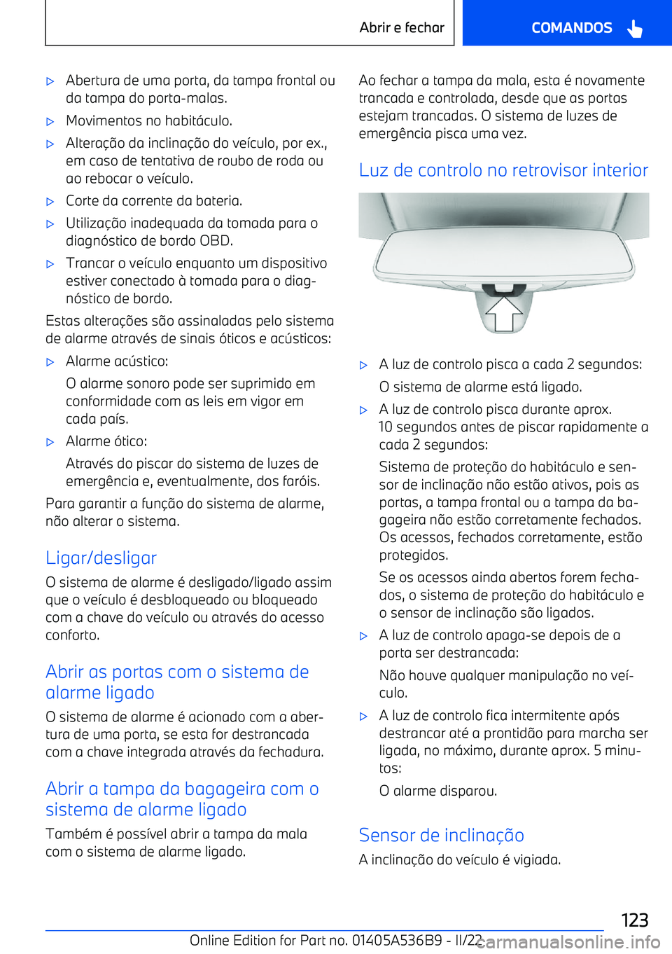 BMW X6 M 2022 Manual do condutor (in Portuguese) BMW X6 M 2022 Manual do condutor (in Portuguese)