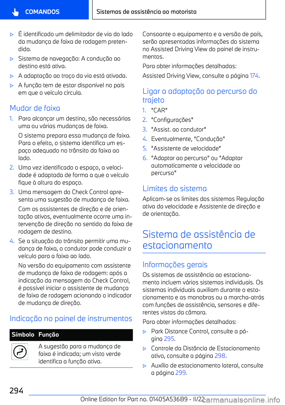 BMW X6 M 2022  Manual do condutor (in Portuguese) 