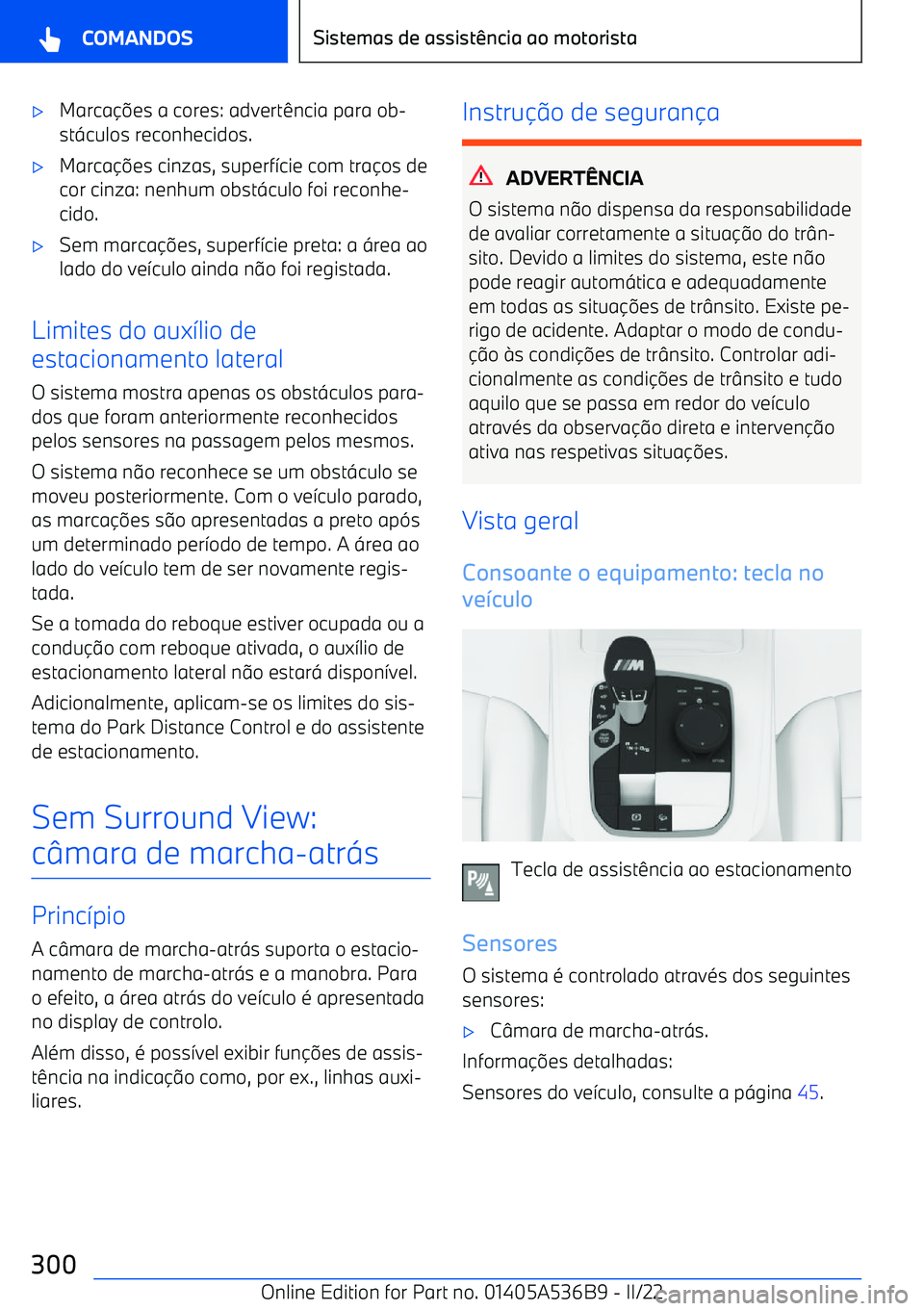 BMW X6 M 2022  Manual do condutor (in Portuguese) 