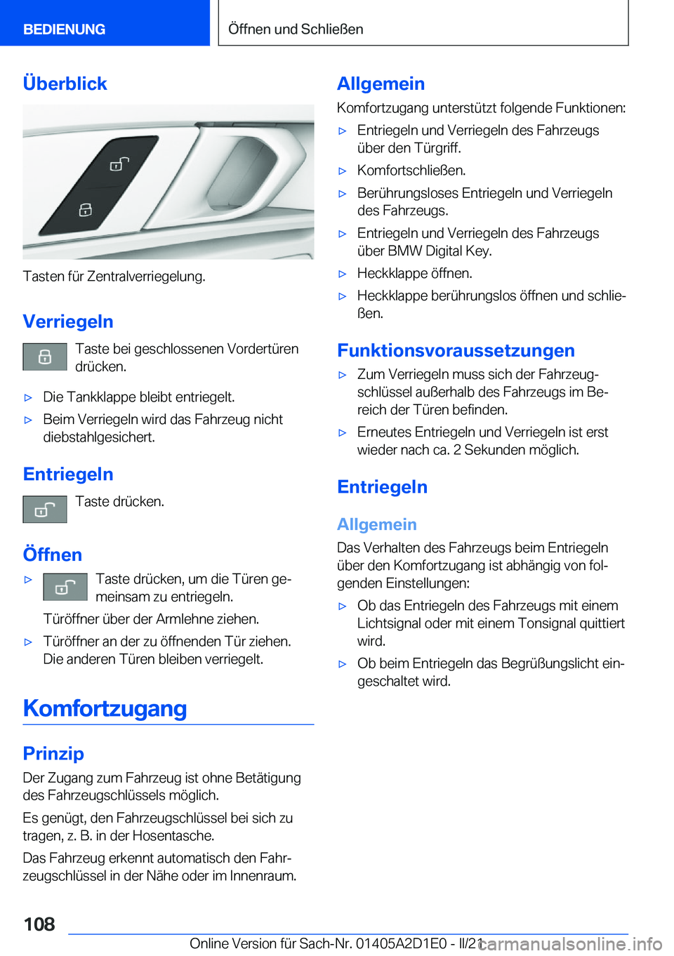 BMW X6 M 2021  Betriebsanleitungen (in German) �