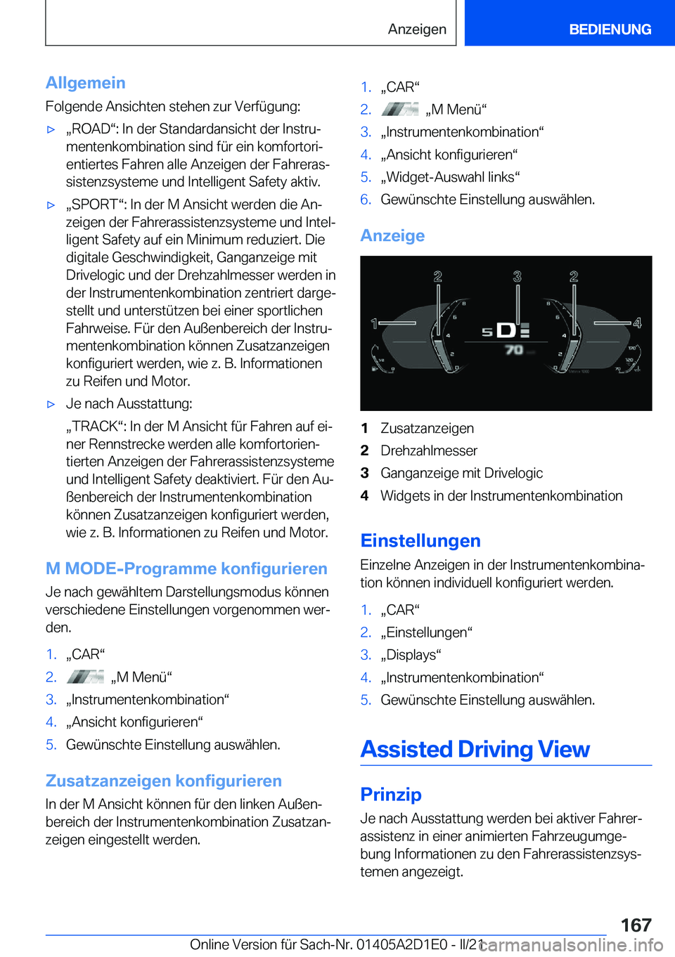 BMW X6 M 2021  Betriebsanleitungen (in German) �A�l�l�g�e�m�e�i�n�F�o�l�g�e�n�d�e��A�n�s�i�c�h�t�e�n��s�t�e�h�e�n��z�u�r��V�e�r�f�