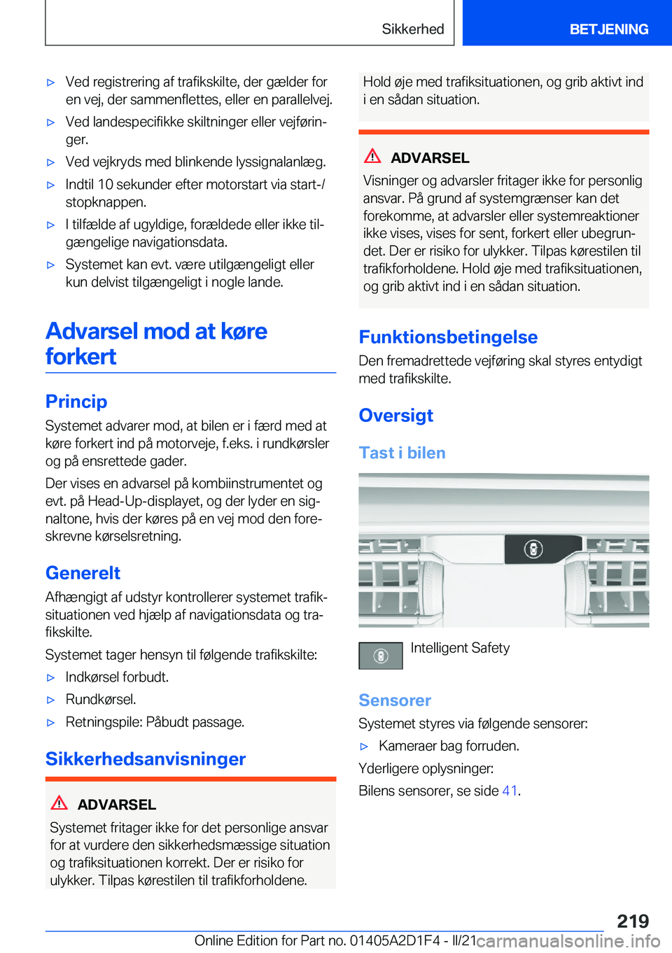 BMW X6 M 2021  InstruktionsbØger (in Danish) 'x�V�e�d��r�e�g�i�s�t�r�e�r�i�n�g��a�f��t�r�a�f�i�k�s�k�i�l�t�e�,��d�e�r��g�æ�l�d�e�r��f�o�r
�e�n��v�e�j�,��d�e�r��s�a�m�m�e�n�f�l�e�t�t�e�s�,��e�l�l�e�r��e�n��p�a�r�a�l�l�e�l�v�e�j�.