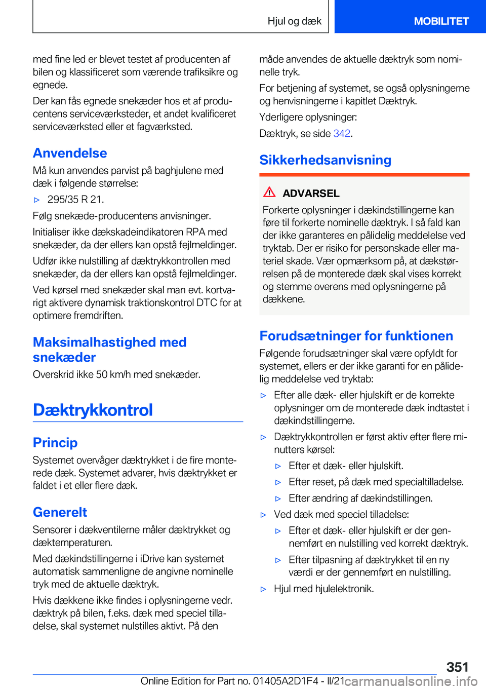 BMW X6 M 2021  InstruktionsbØger (in Danish) �m�e�d��f�i�n�e��l�e�d��e�r��b�l�e�v�e�t��t�e�s�t�e�t��a�f��p�r�o�d�u�c�e�n�t�e�n��a�f
�b�i�l�e�n��o�g��k�l�a�s�s�i�f�i�c�e�r�e�t��s�o�m��v�æ�r�e�n�d�e��t�r�a�f�i�k�s�i�k�r�e��o�g �e�g�