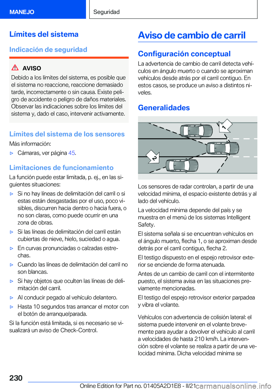 BMW X6 M 2021  Manuales de Empleo (in Spanish) �L�