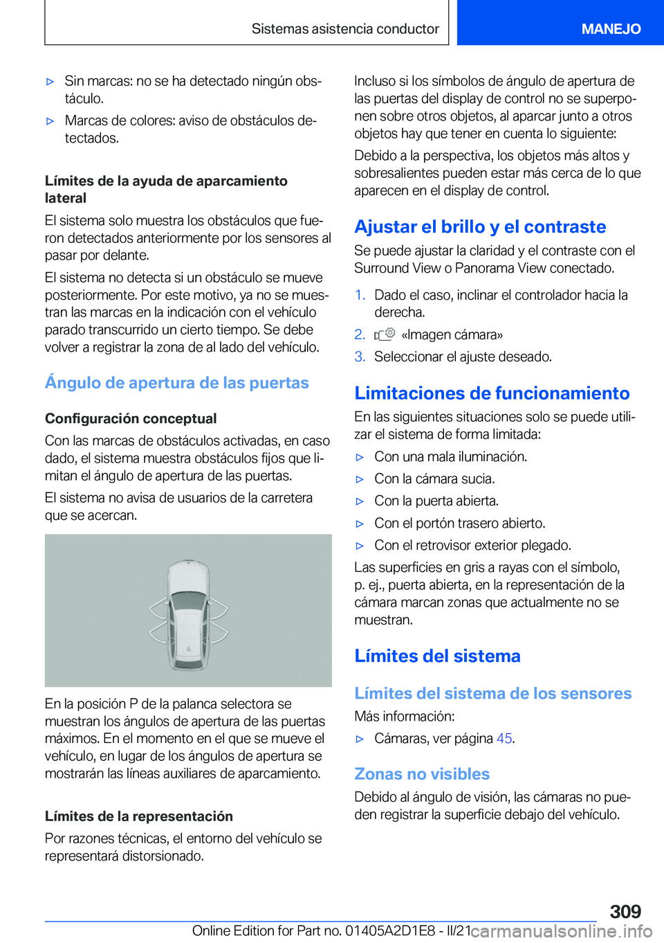 BMW X6 M 2021  Manuales de Empleo (in Spanish) x�S�i�n��m�a�r�c�a�s�:��n�o��s�e��h�a��d�e�t�e�c�t�a�d�o��n�i�n�g�