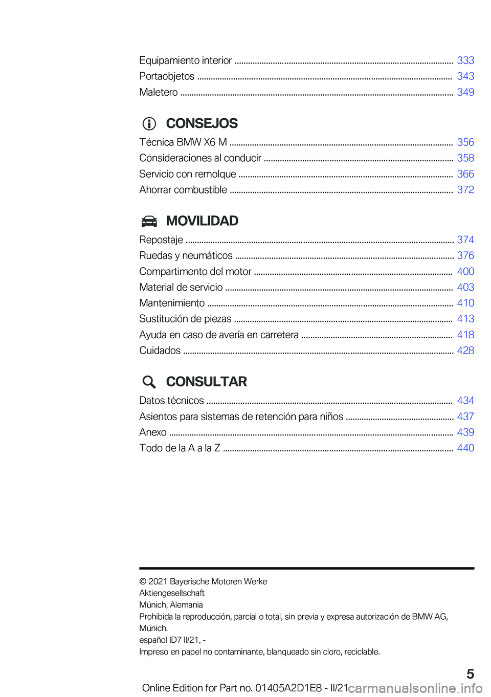 BMW X6 M 2021  Manuales de Empleo (in Spanish) �E�q�u�i�p�a�m�i�e�n�t�o��i�n�t�e�r�i�o�r��.�.�.�.�.�.�.�.�.�.�.�.�.�.�.�.�.�.�.�.�.�.�.�.�.�.�.�.�.�.�.�.�.�.�.�.�.�.�.�.�.�.�.�.�.�.�.�.�.�.�.�.�.�.�.�.�.�.�.�.�.�.�.�.�.�.�.�.�.�.�.�.�.�.�.�.�.�.