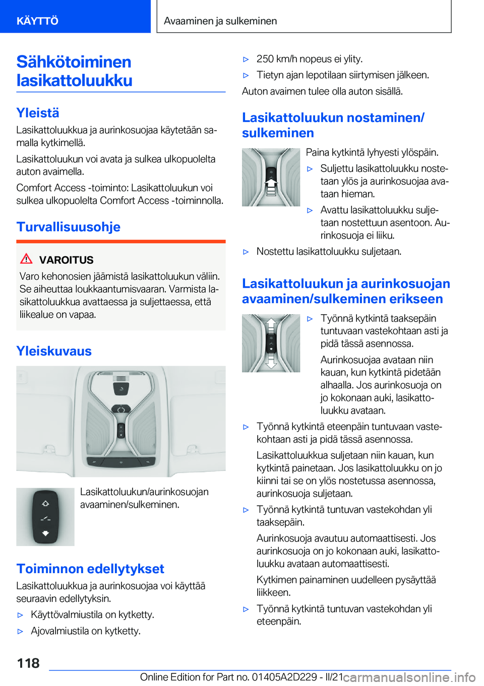 BMW X6 M 2021  Omistajan Käsikirja (in Finnish) �S�