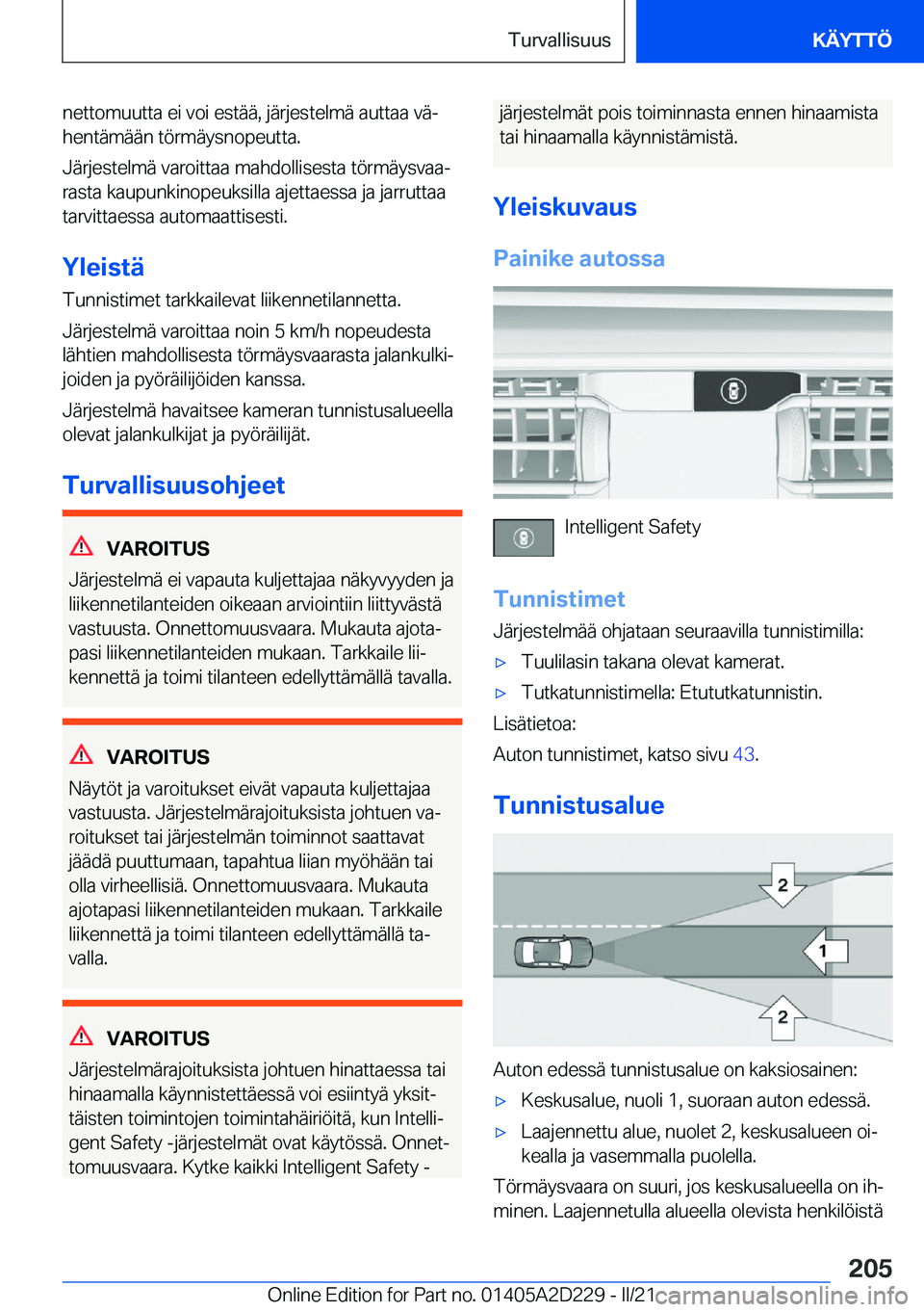 BMW X6 M 2021  Omistajan Käsikirja (in Finnish) �n�e�t�t�o�m�u�u�t�t�a��e�i��v�o�i��e�s�t�