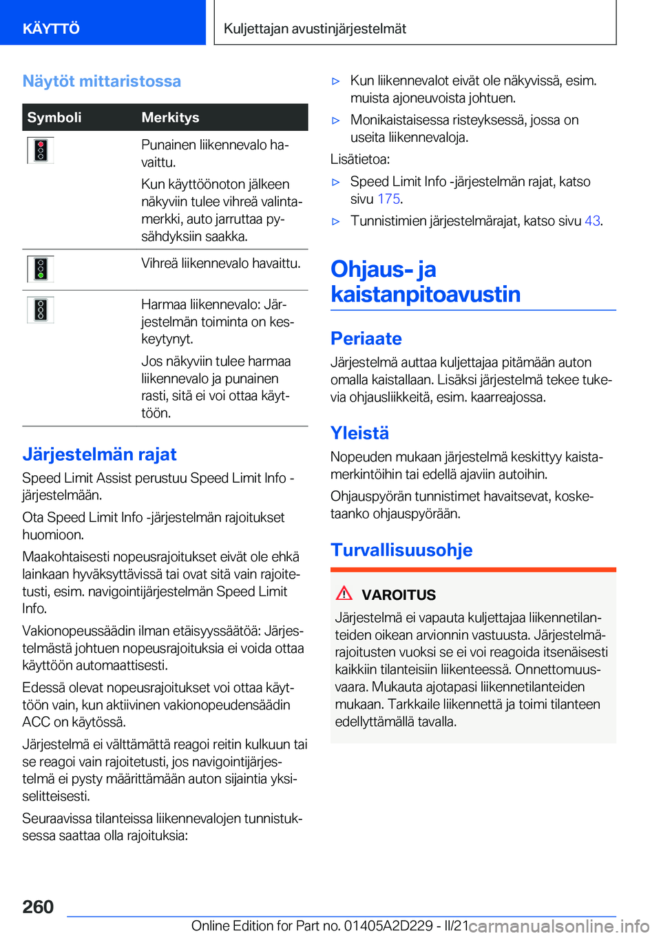 BMW X6 M 2021  Omistajan Käsikirja (in Finnish) �N�