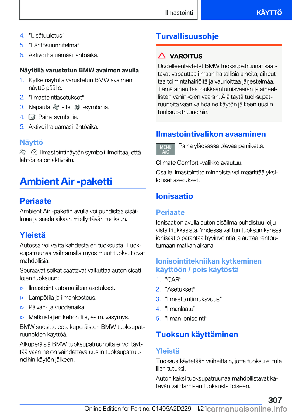 BMW X6 M 2021  Omistajan Käsikirja (in Finnish) �4�.w�L�i�s�
