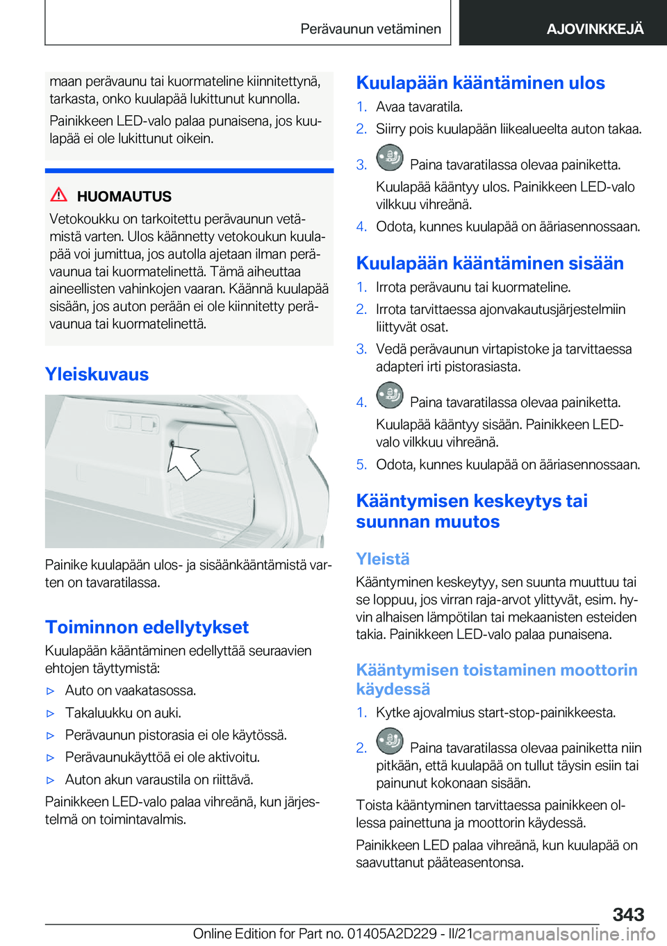 BMW X6 M 2021  Omistajan Käsikirja (in Finnish) �m�a�a�n��p�e�r�