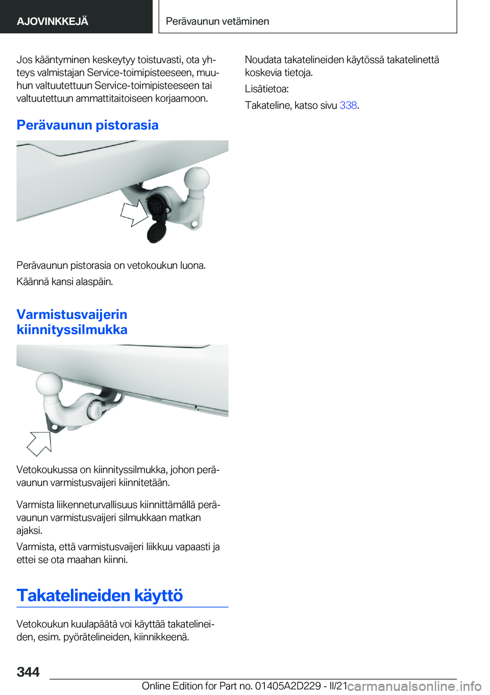 BMW X6 M 2021  Omistajan Käsikirja (in Finnish) �J�o�s��k�