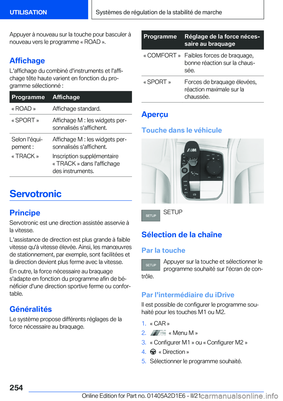 BMW X6 M 2021  Notices Demploi (in French) �A�p�p�u�y�e�r��