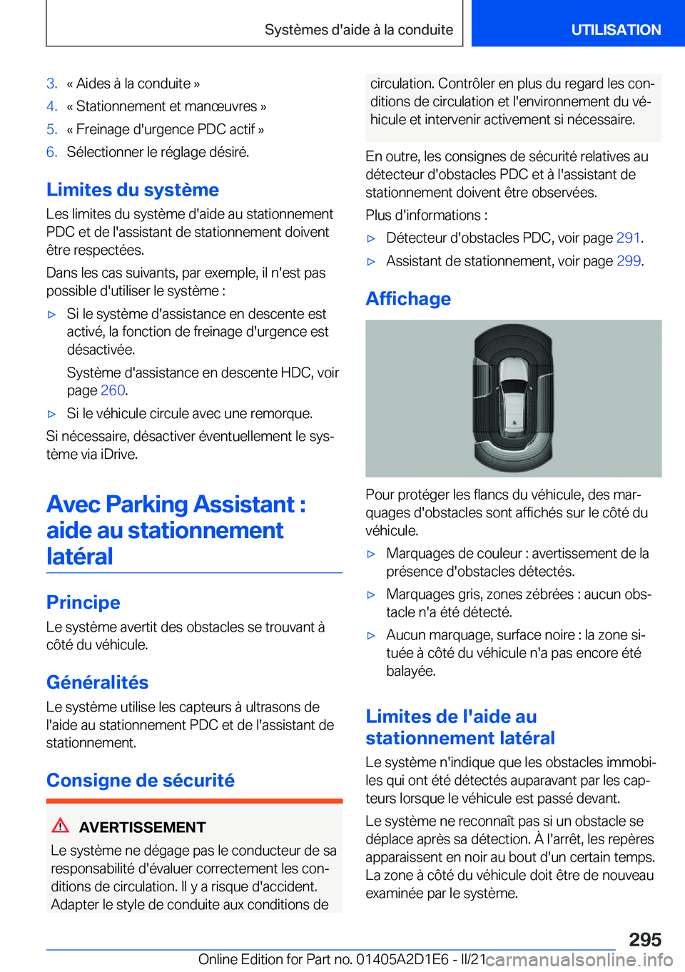 BMW X6 M 2021  Notices Demploi (in French) �3�.�k��A�i�d�e�s��