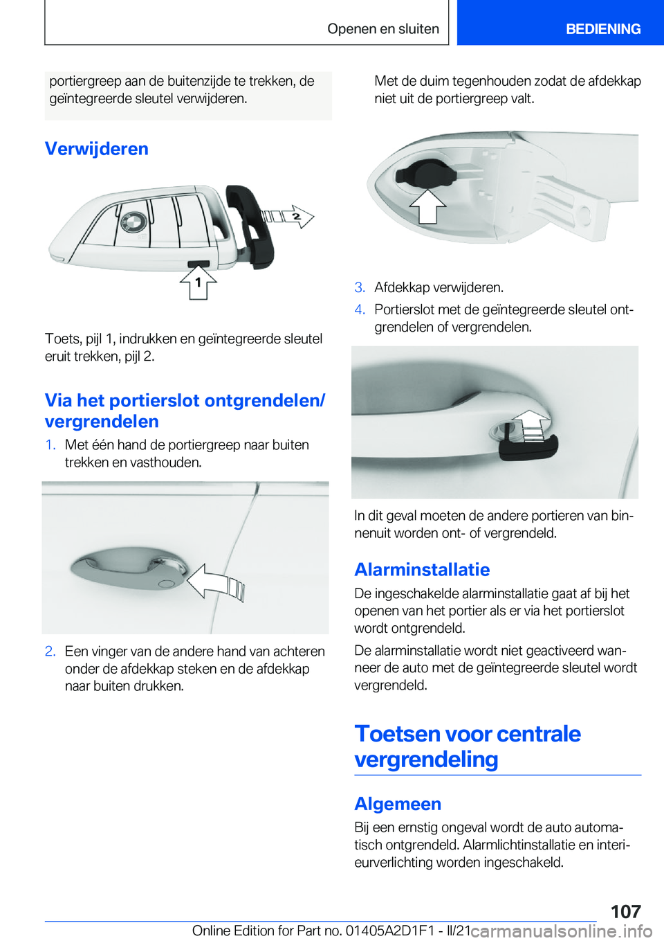 BMW X6 M 2021  Instructieboekjes (in Dutch) �p�o�r�t�i�e�r�g�r�e�e�p��a�a�n��d�e��b�u�i�t�e�n�z�i�j�d�e��t�e��t�r�e�k�k�e�n�,��d�e
�g�e�