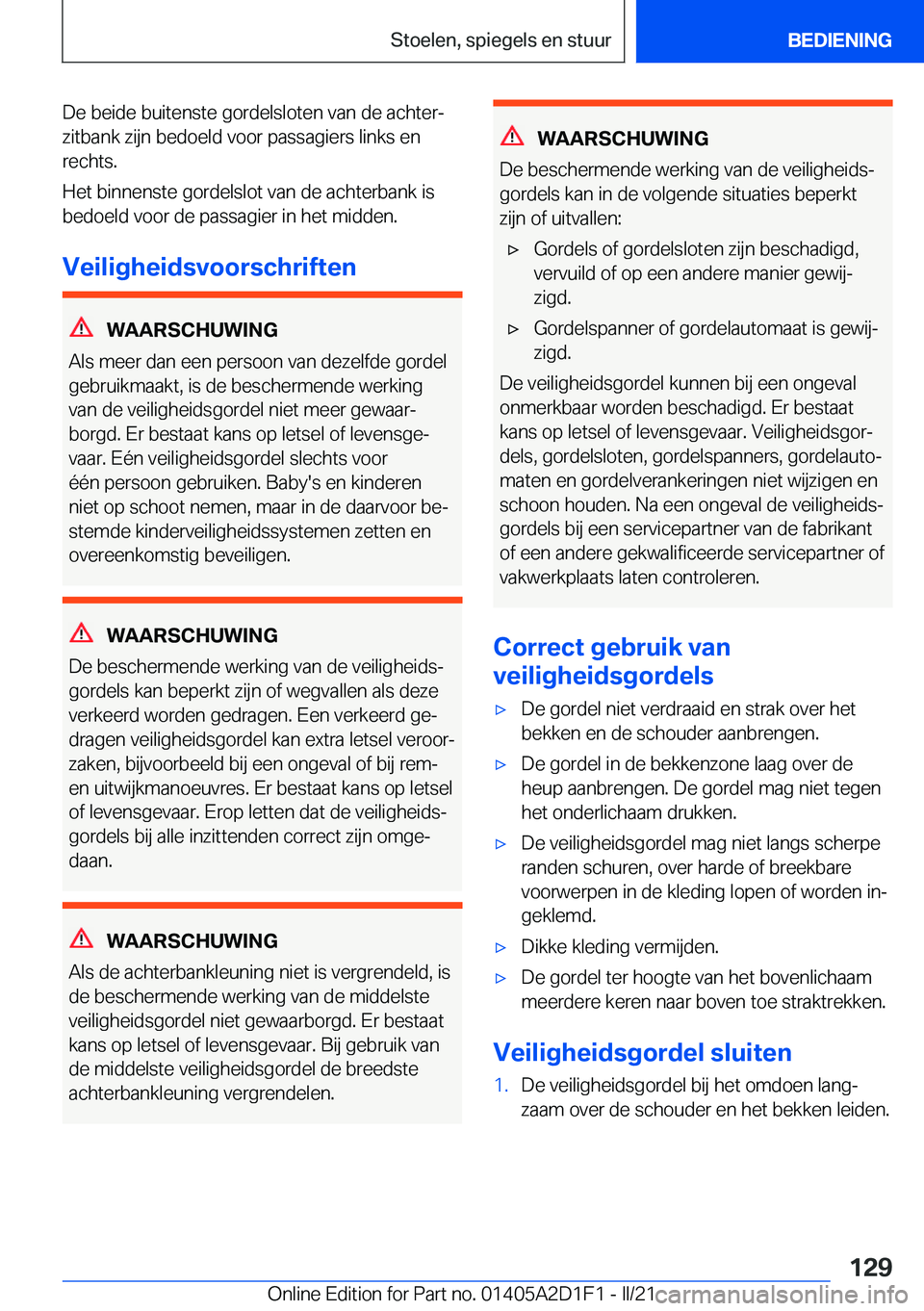 BMW X6 M 2021  Instructieboekjes (in Dutch) �D�e��b�e�i�d�e��b�u�i�t�e�n�s�t�e��g�o�r�d�e�l�s�l�o�t�e�n��v�a�n��d�e��a�c�h�t�e�rj�z�i�t�b�a�n�k��z�i�j�n��b�e�d�o�e�l�d��v�o�o�r��p�a�s�s�a�g�i�e�r�s��l�i�n�k�s��e�n�r�e�c�h�t�s�.
�H�