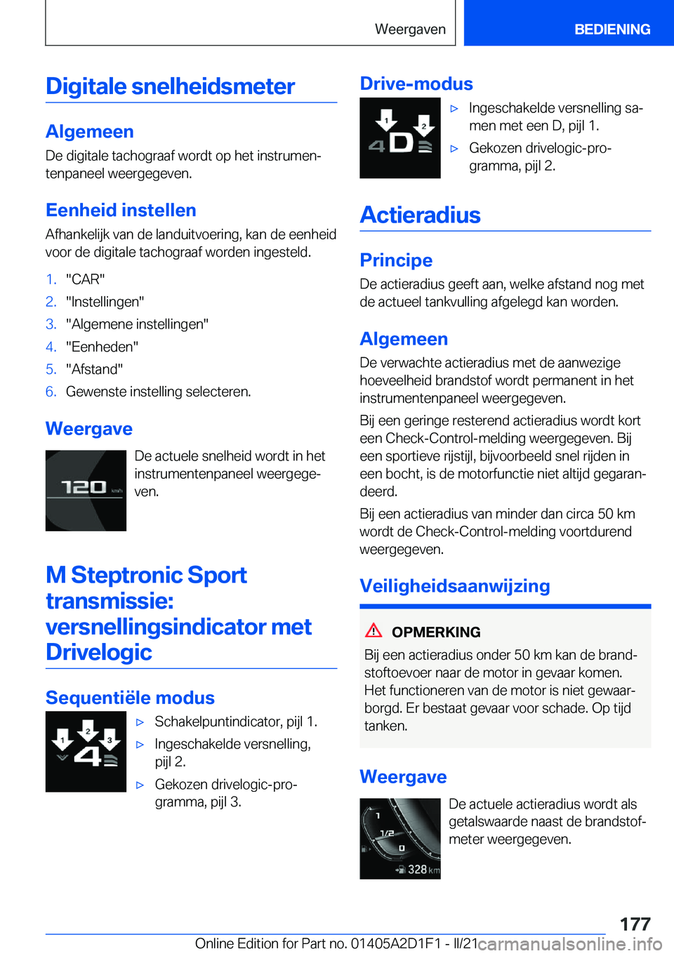 BMW X6 M 2021  Instructieboekjes (in Dutch) �D�i�g�i�t�a�l�e��s�n�e�l�h�e�i�d�s�m�e�t�e�r
�A�l�g�e�m�e�e�n
�D�e��d�i�g�i�t�a�l�e��t�a�c�h�o�g�r�a�a�f��w�o�r�d�t��o�p��h�e�t��i�n�s�t�r�u�m�e�nj
�t�e�n�p�a�n�e�e�l��w�e�e�r�g�e�g�e�v�e�n�