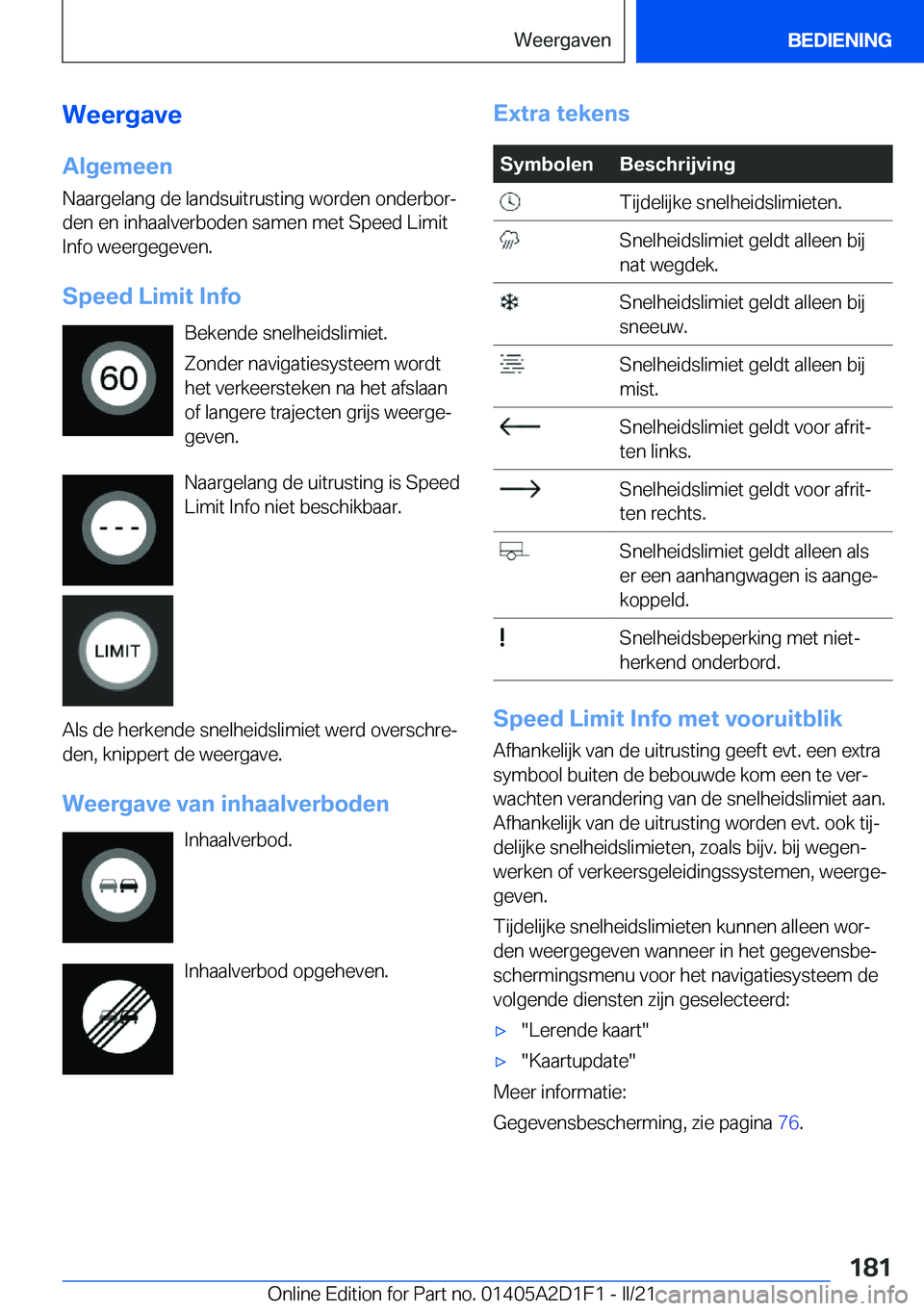 BMW X6 M 2021  Instructieboekjes (in Dutch) �W�e�e�r�g�a�v�e�A�l�g�e�m�e�e�n
�N�a�a�r�g�e�l�a�n�g��d�e��l�a�n�d�s�u�i�t�r�u�s�t�i�n�g��w�o�r�d�e�n��o�n�d�e�r�b�o�rj �d�e�n��e�n��i�n�h�a�a�l�v�e�r�b�o�d�e�n��s�a�m�e�n��m�e�t��S�p�e�e�d