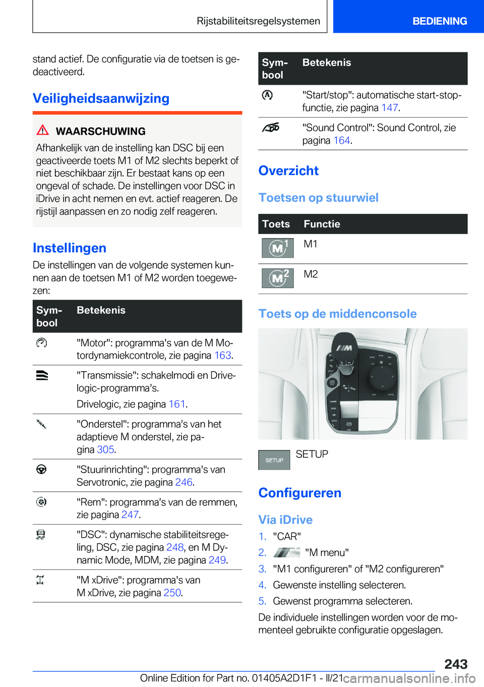 BMW X6 M 2021  Instructieboekjes (in Dutch) �s�t�a�n�d��a�c�t�i�e�f�.��D�e��c�o�n�f�i�g�u�r�a�t�i�e��v�i�a��d�e��t�o�e�t�s�e�n��i�s��g�ej
�d�e�a�c�t�i�v�e�e�r�d�.
�V�e�i�l�i�g�h�e�i�d�s�a�a�n�w�i�j�z�i�n�g
�W�A�A�R�S�C�H�U�W�I�N�G
�A�f